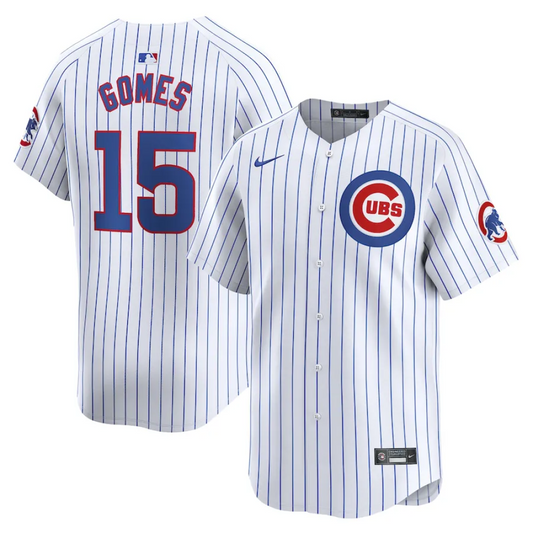 Camisa MLB Torcedor Chicago Cubs Branca - Yan Gomes #15