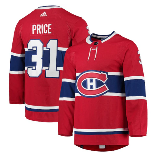 Camisa NHL Torcedor Montreal Canadiens Vermelha - Carey Price #31