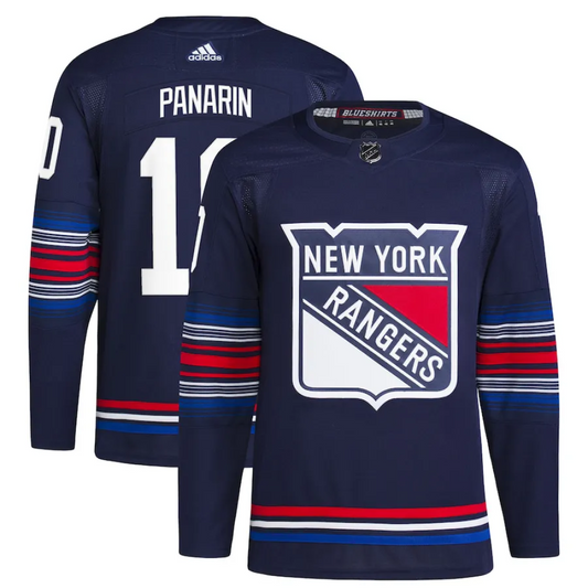 Camisa NHL Torcedor New York Rangers Azul - Artemi Panarin #10