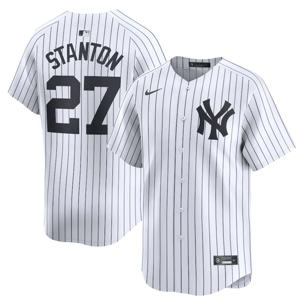 Camisa MLB Torcedor New York Yankees Listrada - Giancarlo Stanton #27