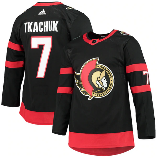 Camisa NHL Torcedor Ottawa Senators Preta - Brady Tkachuk #7