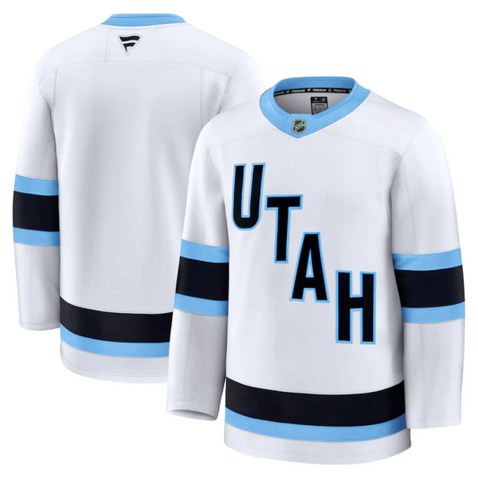 Camisa NHL Torcedor Utah Mammoth Branca