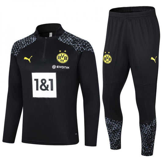 Conjunto de Frio meio zíper Borussia Dortmund II - Puma
