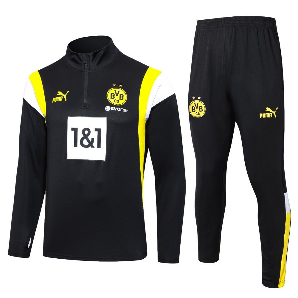 Conjunto de Frio meio zíper Borussia Dortmund VII - Puma