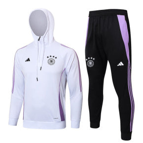 Conjunto de Frio meio zíper com Capuz Alemanha II - Adidas