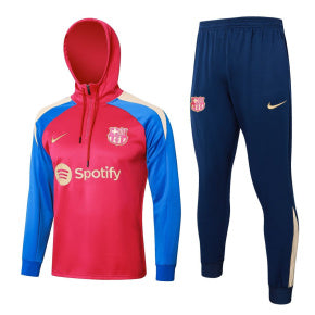 Conjunto de Frio meio zíper com Capuz Barcelona I - Nike