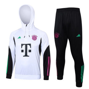 Conjunto de Frio meio zíper com Capuz Bayern de Munique II - Adidas