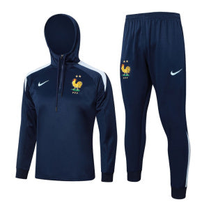 Conjunto de Frio meio zíper com Capuz França I - Nike