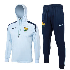 Conjunto de Frio meio zíper com Capuz França III - Nike