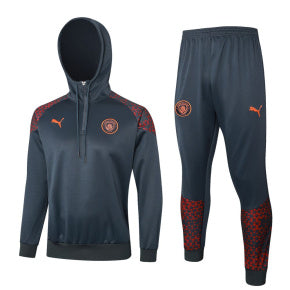 Conjunto de Frio meio zíper com Capuz Manchester City I - Puma