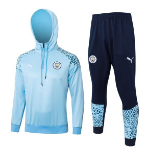 Conjunto de Frio meio zíper com Capuz Manchester City II - Puma
