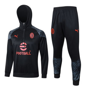 Conjunto de Frio meio zíper com Capuz Milan II - Puma