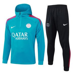 Conjunto de Frio meio zíper com Capuz PSG I - Nike