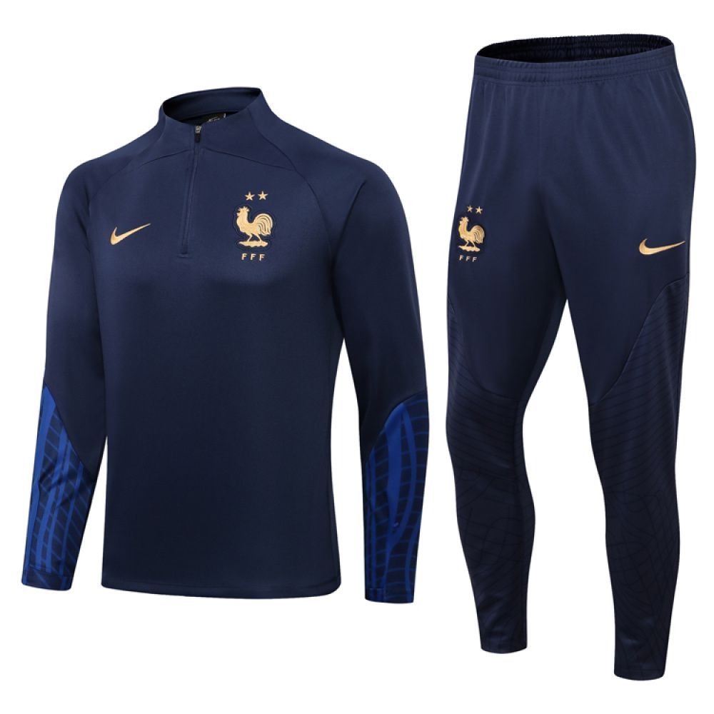 Conjunto de Frio meio zíper França V - Nike