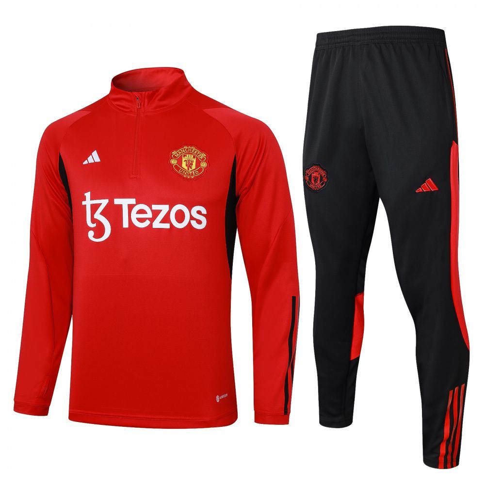 Conjunto de Frio meio zíper Manchester United V - Adidas