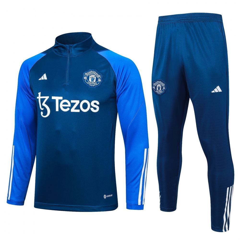 Conjunto de Frio meio zíper Manchester United VI - Adidas