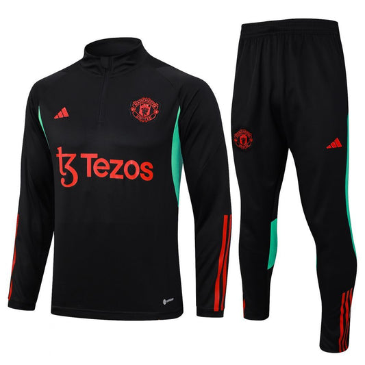 Conjunto de Frio meio zíper Manchester United VII - Adidas