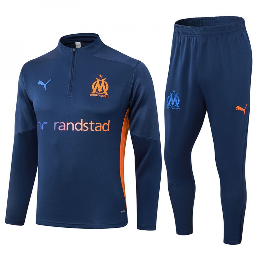 Conjunto de Frio meio zíper O. Marseille I - Puma