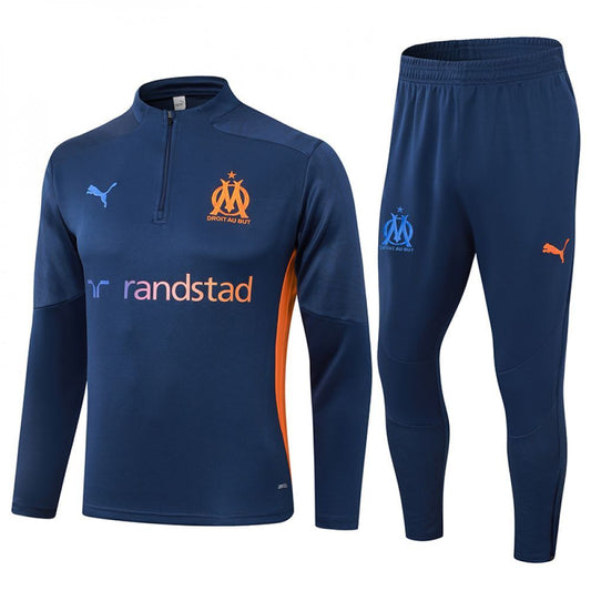 Conjunto de Frio meio zíper O. Marseille I - Puma