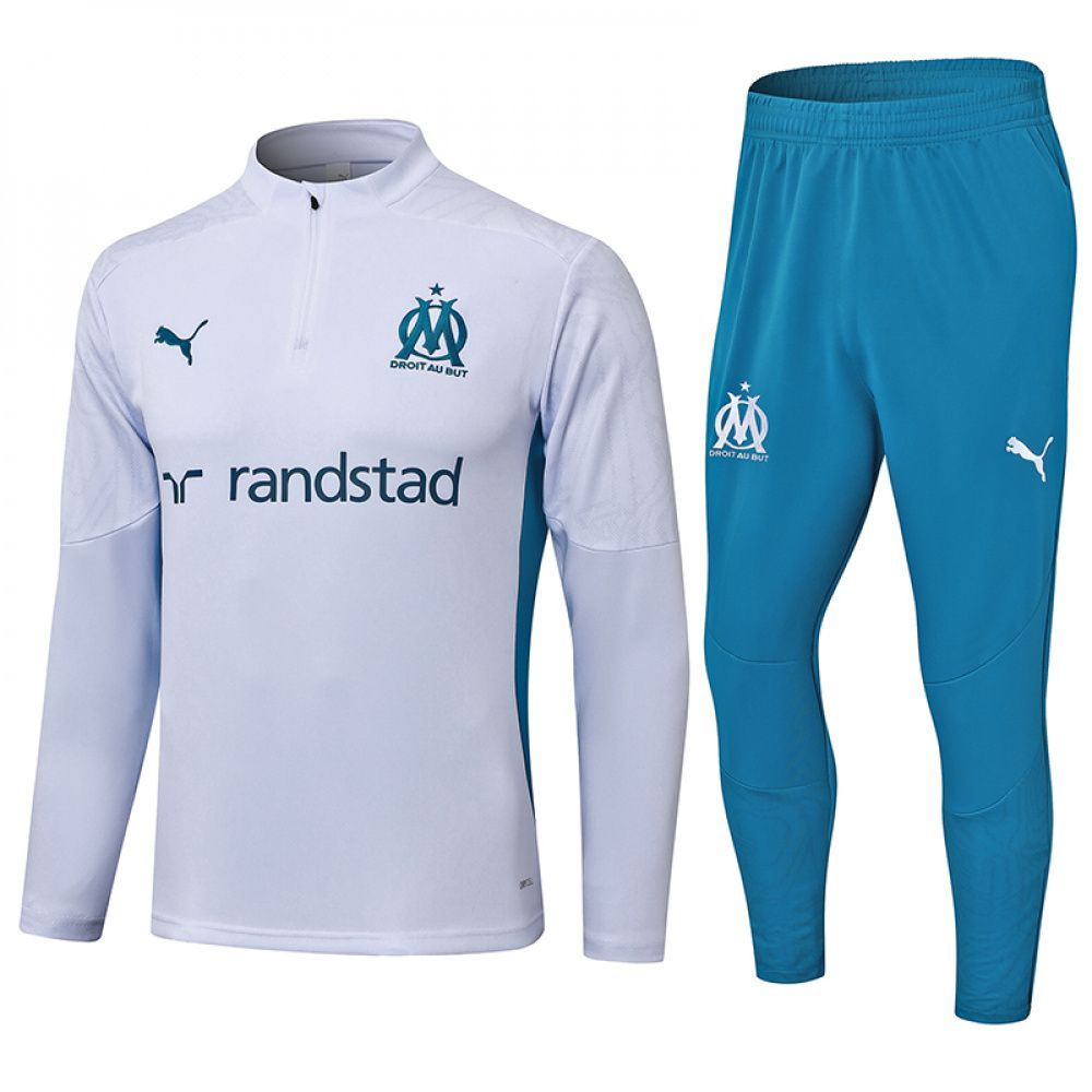 Conjunto de Frio meio zíper O. Marseille II - Puma