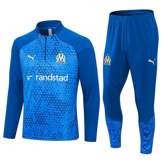 Conjunto de Frio meio zíper O. Marseille IV - Puma