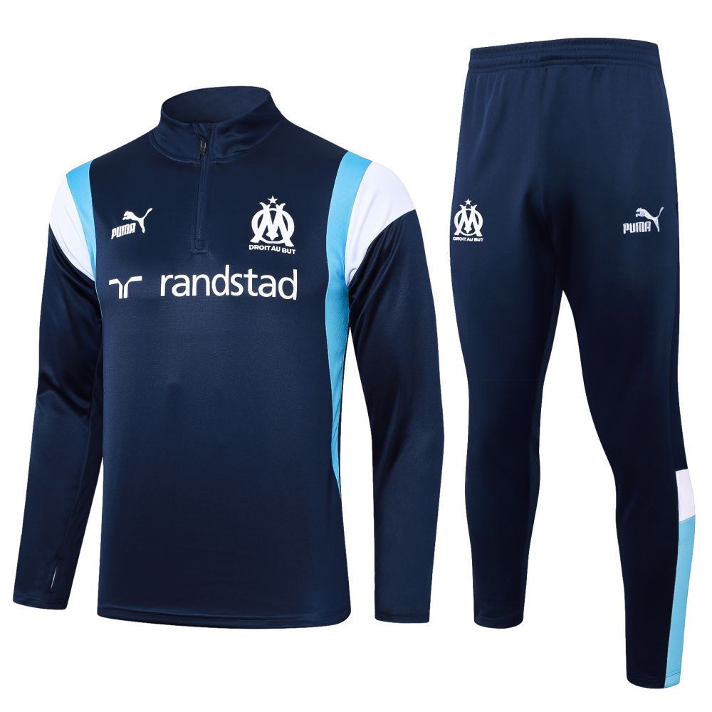 Conjunto de Frio meio zíper O. Marseille VI - Puma