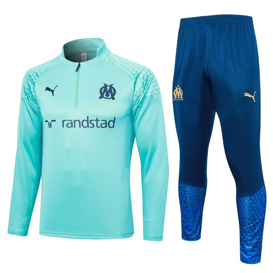 Conjunto de Frio meio zíper O. Marseille VIII - Puma