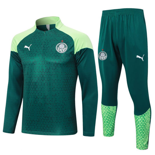 Conjunto de Frio meio zíper Palmeiras I - Puma
