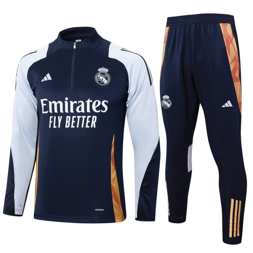 Conjunto de Frio meio zíper Real Madrid V - Adidas