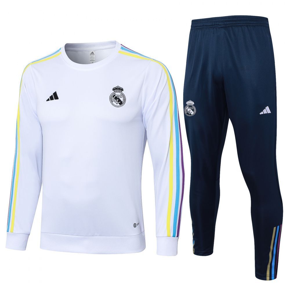 Conjunto de Frio meio zíper Real Madrid VIII - Adidas