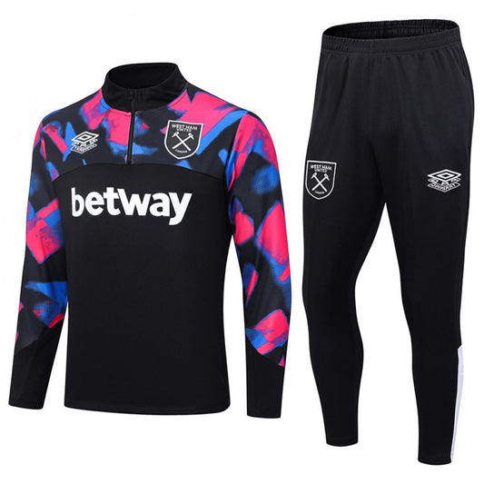 Conjunto de Frio meio zíper West Ham III - Umbro