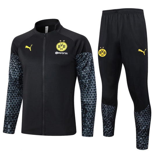Conjunto de Frio zíper completo Borussia Dortmund III - Puma