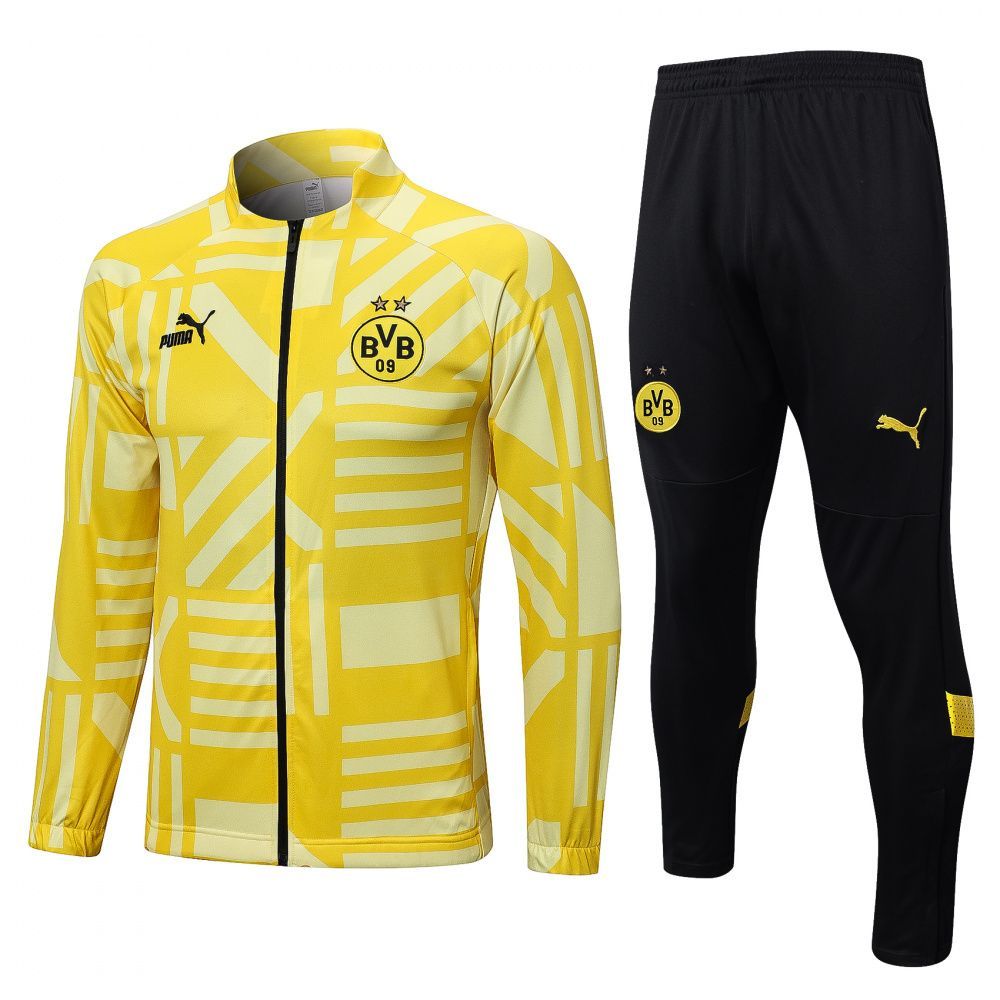Conjunto de Frio zíper completo Borussia Dortmund V - Puma