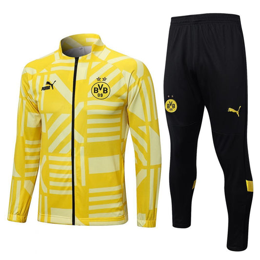 Conjunto de Frio zíper completo Borussia Dortmund V - Puma