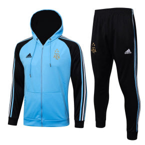Conjunto de Frio zíper completo com Capuz Argentina II - Adidas