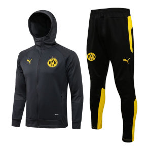 Conjunto de Frio zíper completo com Capuz Borussia Dortmund II - Puma