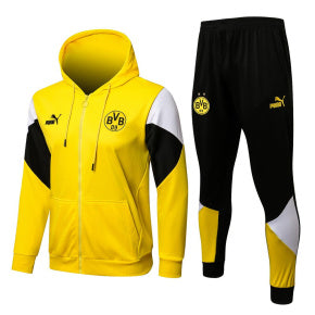Conjunto de Frio zíper completo com Capuz Borussia Dortmund III - Puma