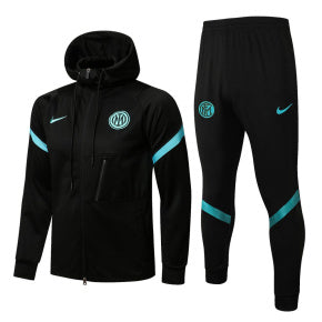 Conjunto de Frio zíper completo com Capuz Inter de Milão V - Nike