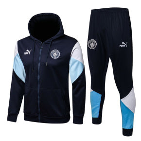 Conjunto de Frio zíper completo com Capuz Manchester City II - Puma