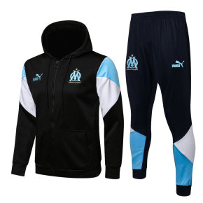 Conjunto de Frio zíper completo com Capuz O. Marseille III - Puma