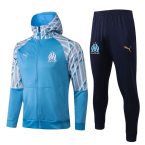 Conjunto de Frio zíper completo com Capuz O. Marseille V - Puma