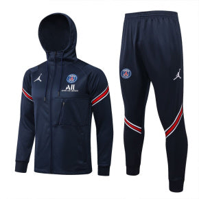 Conjunto de Frio zíper completo com Capuz PSG V - Nike