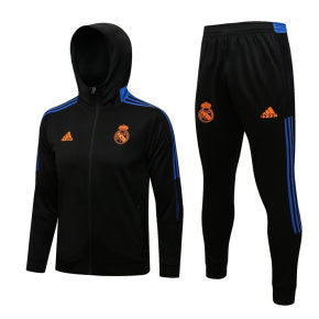 Conjunto de Frio zíper completo com Capuz Real Madrid VIII - Adidas