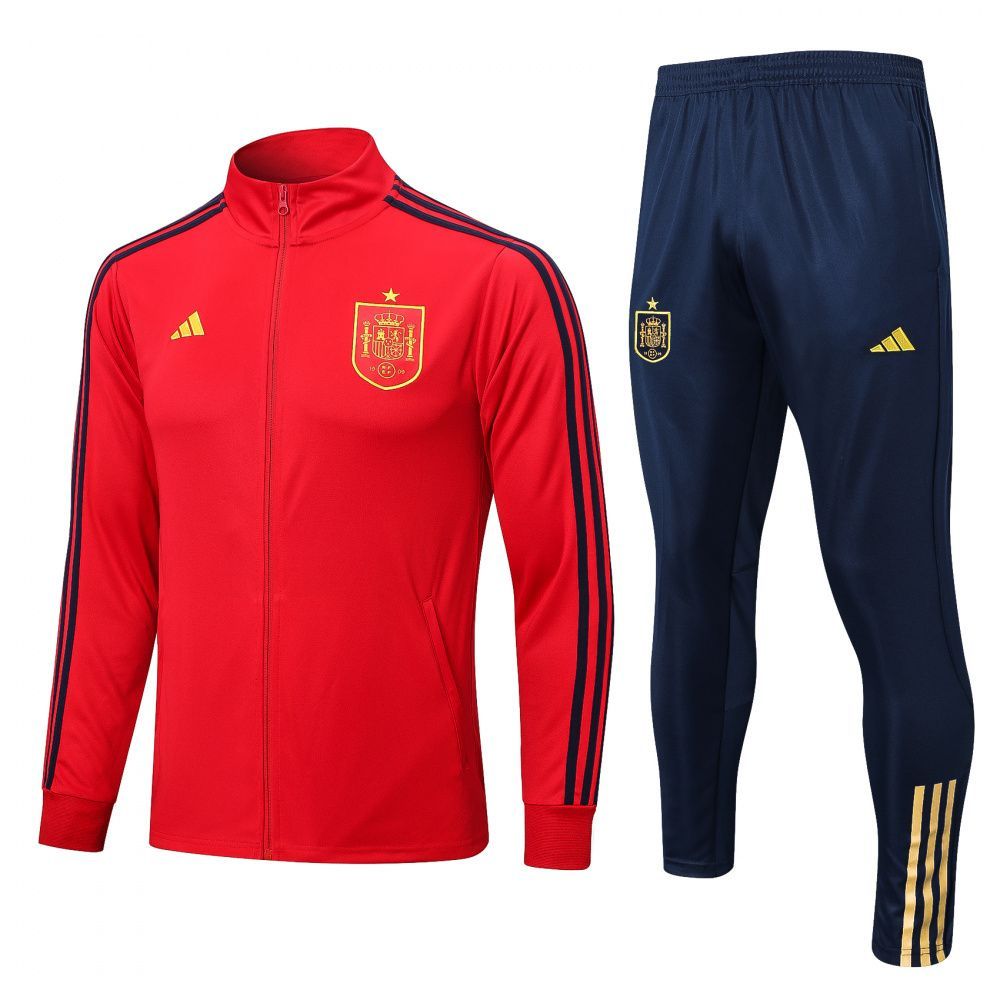 Conjunto de Frio zíper completo Espanha V - Adidas