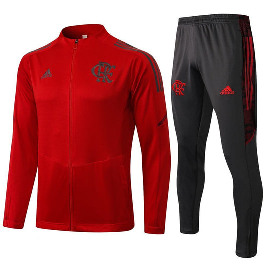 Conjunto de Frio zíper completo Flamengo VIII - Adidas
