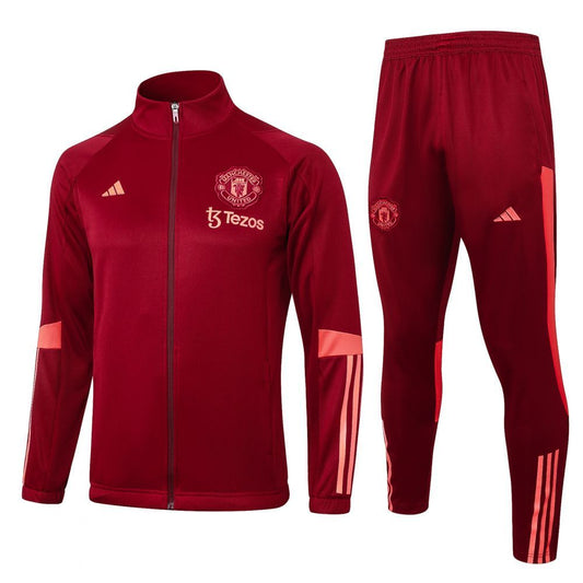 Conjunto de Frio zíper completo Manchester United V - Adidas