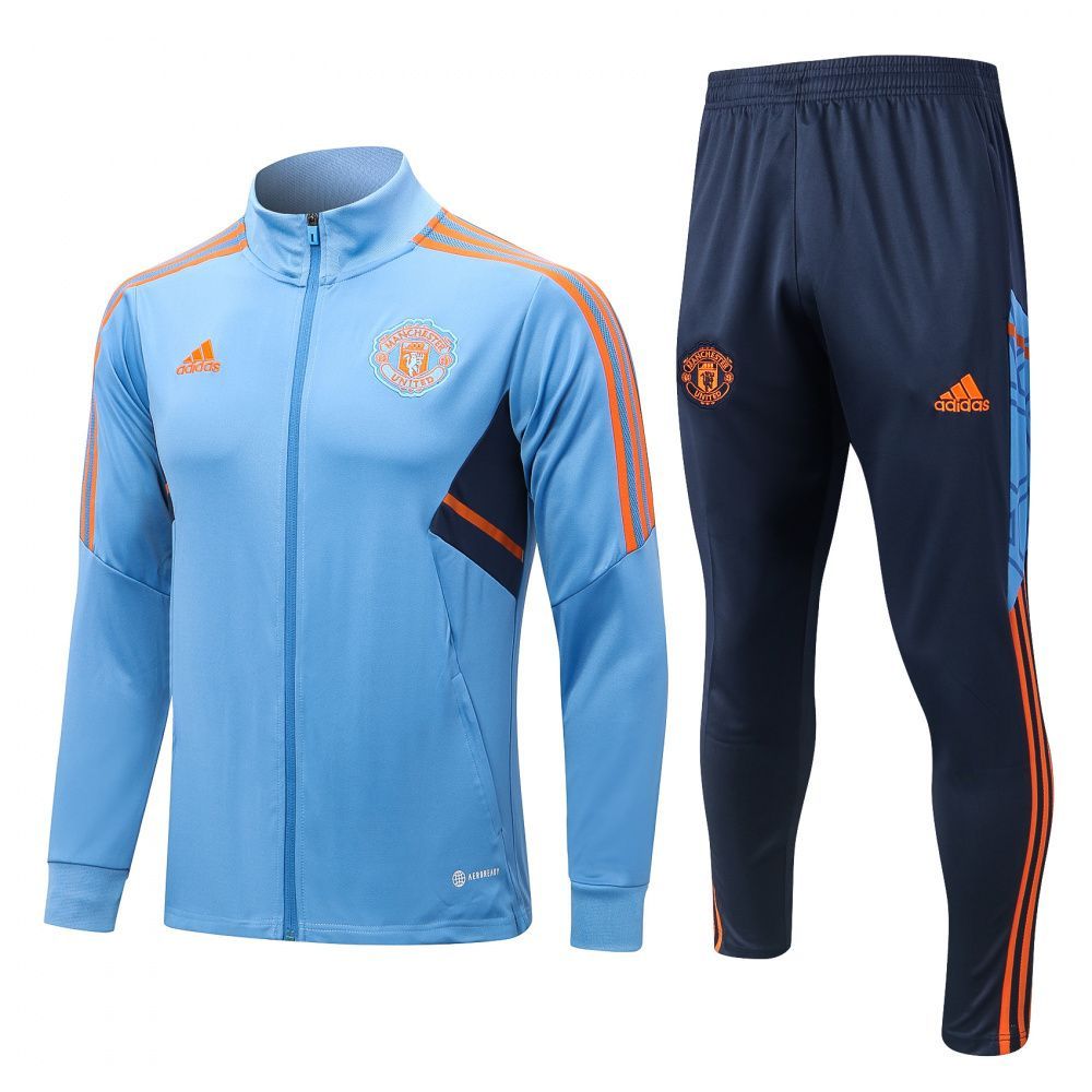 Conjunto de Frio zíper completo Manchester United VII - Adidas