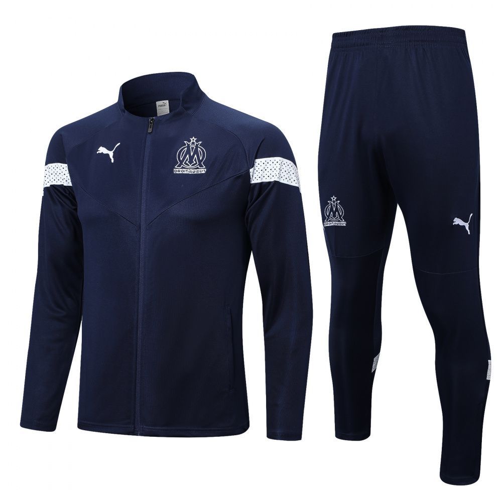 Conjunto de Frio zíper completo O. Marseille VII - Puma