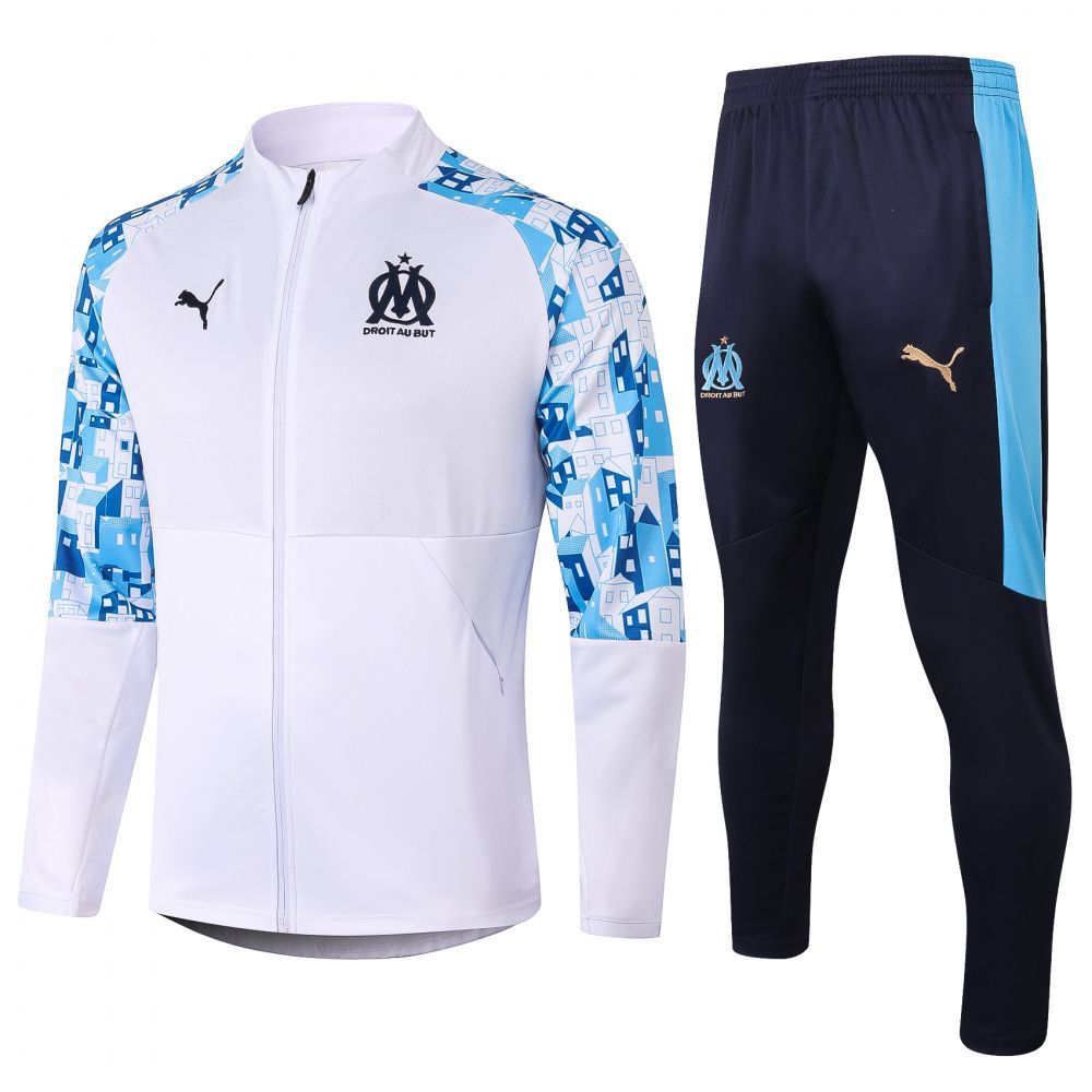Conjunto de Frio zíper completo O. Marseille XII - Puma