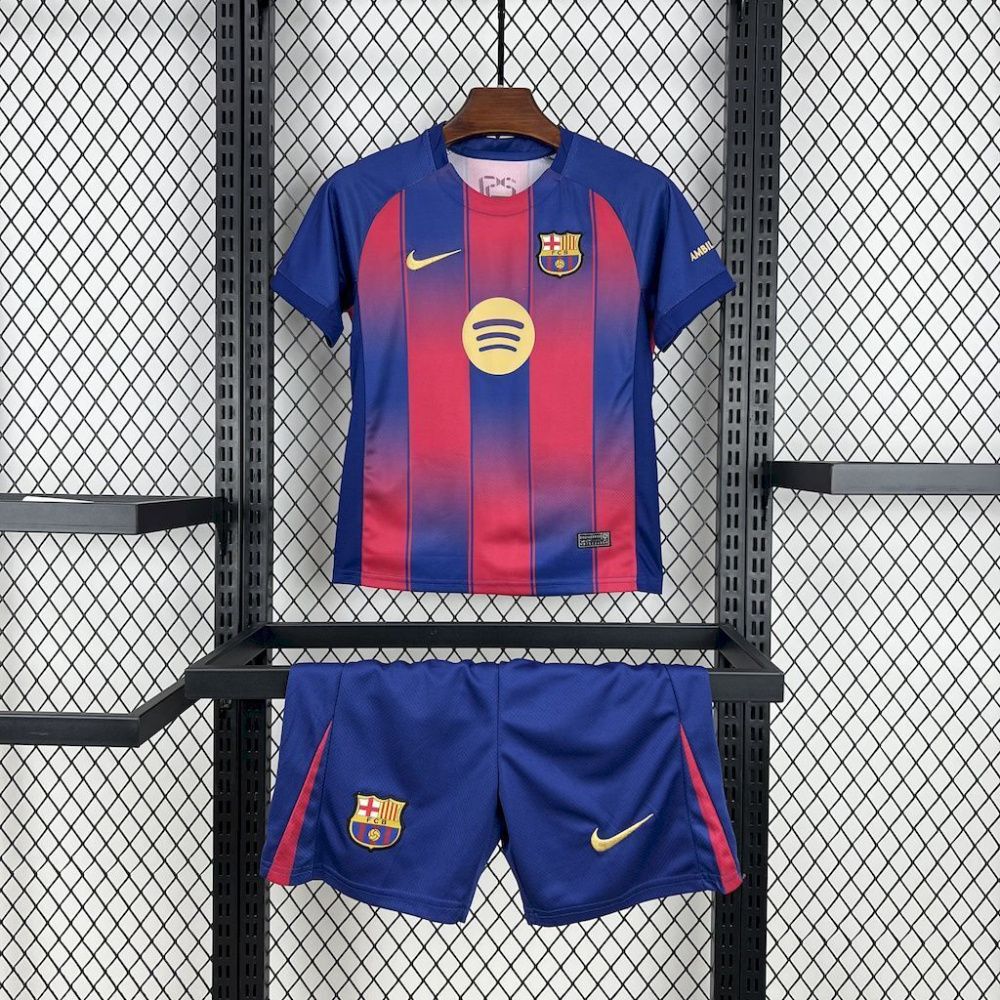 Kit Infantil Barcelona I - Nike 25/26